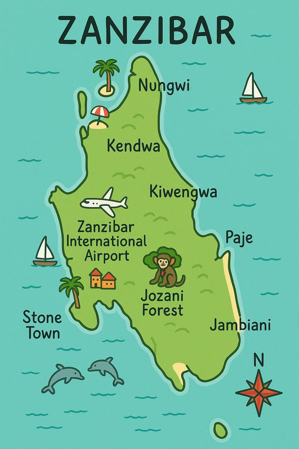 Donde alojarse en Zanzíbar: los mejores consejos